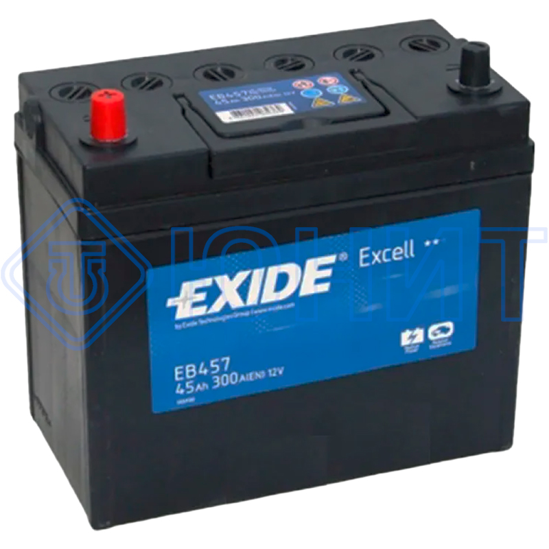 Аккумулятор автомобильный EXIDE EXCELL EB457