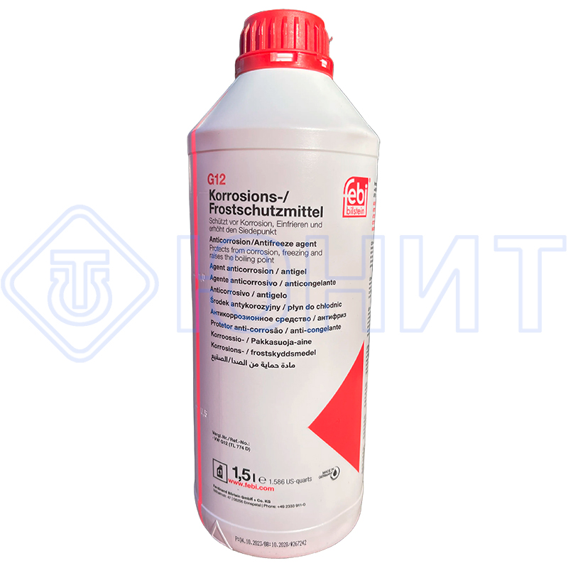 Антифриз Концентрат FEBI G12 1.5л 01381