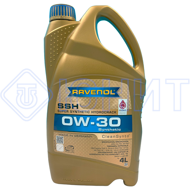 Моторное масло RAVENOL SSH 0W-30 (4л) 1111138-004