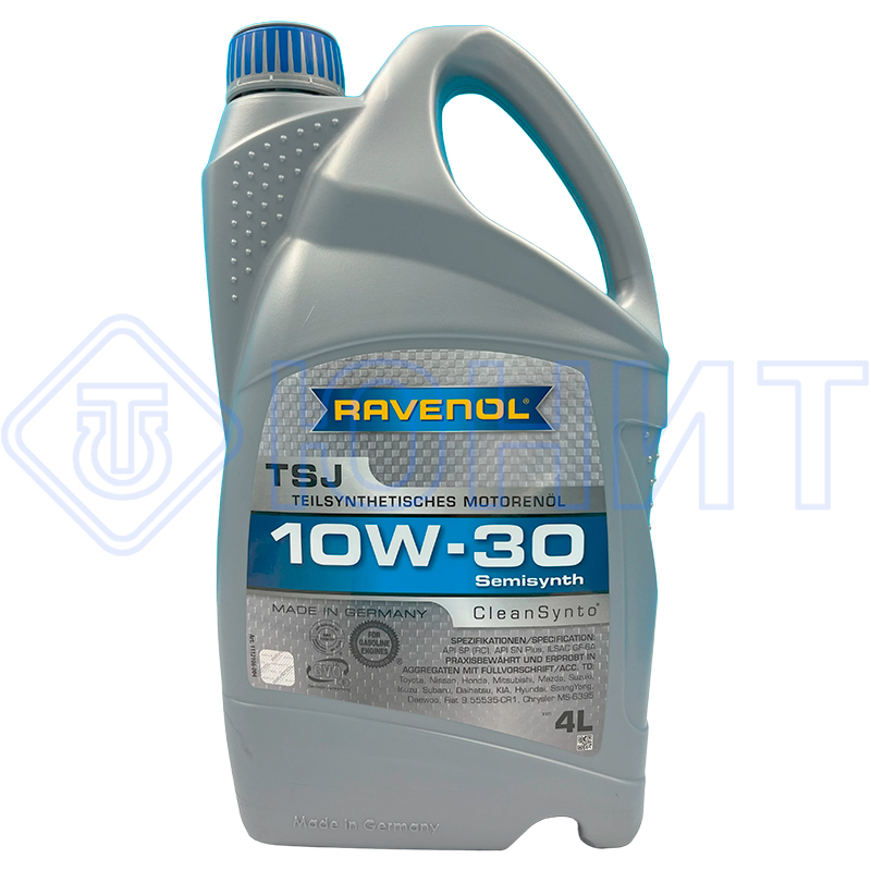 Моторное масло RAVENOL TSJ 10W-30 (4л) 1112106-004